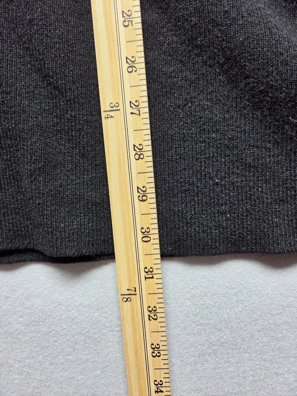 J. Crew Women's Cashmere Long-Sleeve Crewneck Sweater - Black Size Large